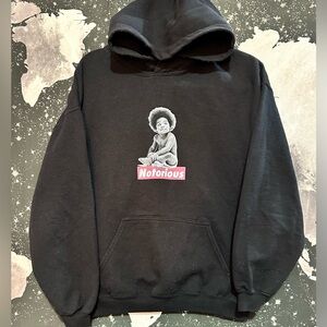 Notorious B.I.G Rap Style Box Logo hoodie